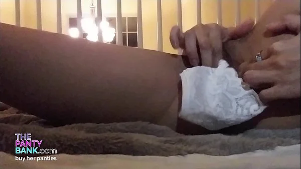 Skinny y. Accidentally Squirts A Little During Masturbation - The Panty Bank