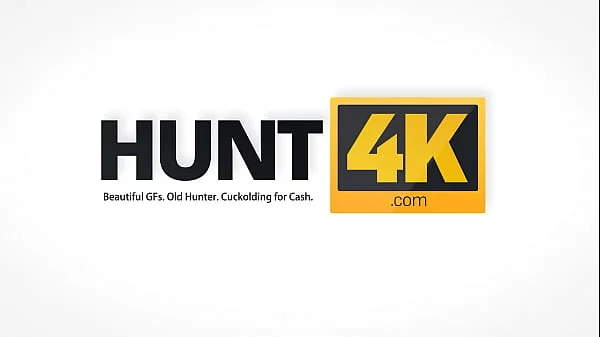 HUNT4K. Wanted to Save His Girlfriend from Creampie -- all He Got was Tip