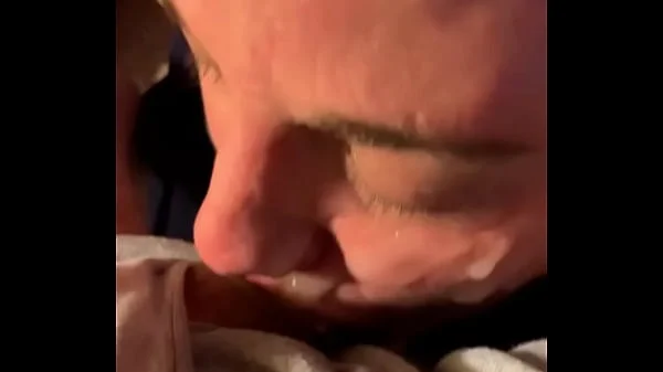 Teacher gets Double cum facial from 18yo